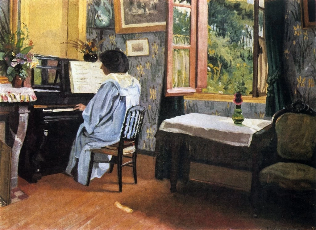Signora al pianoforte, 1904 - Hermitage Museum, Saint Petersburg